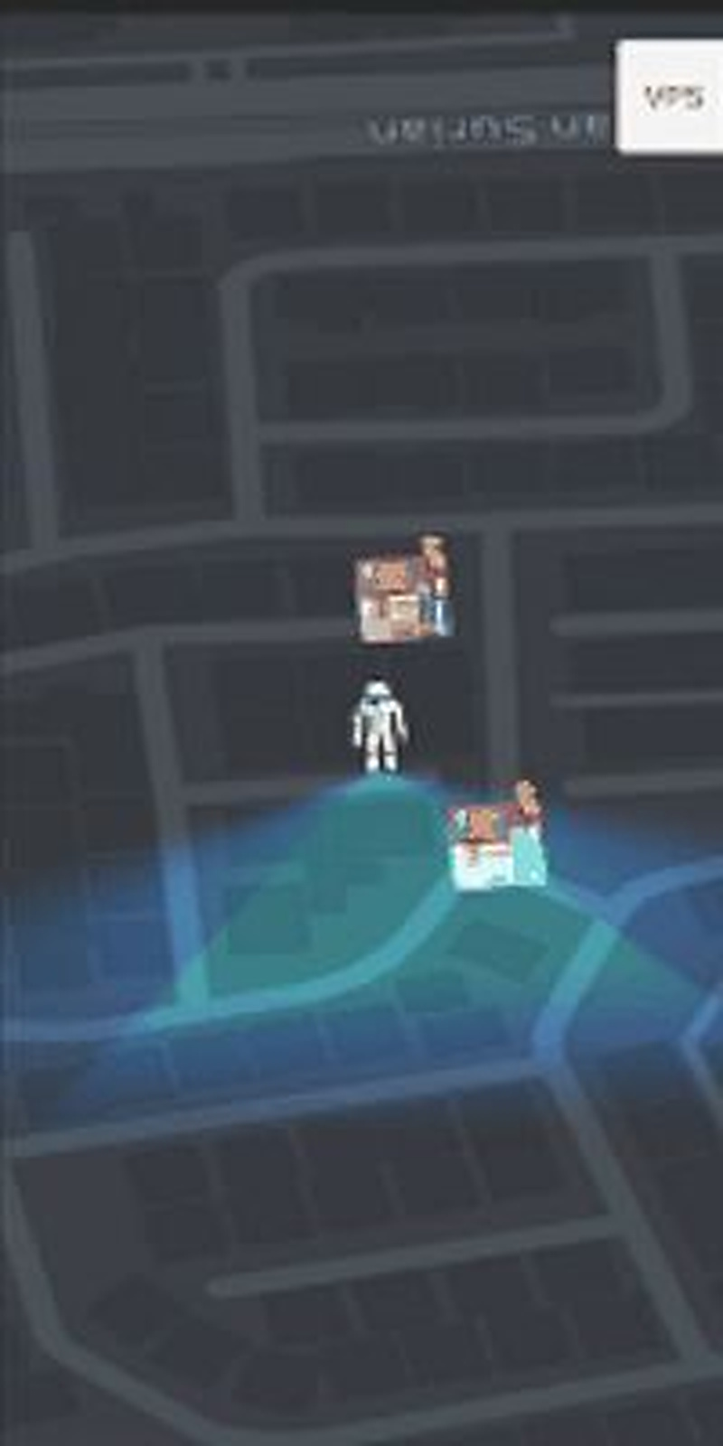 Tourism-focused mobile map prototype